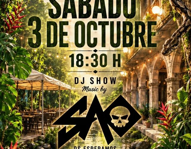 Tardeo con DJ SAO en Beagá Café-Bar de Sarón, Cantabria