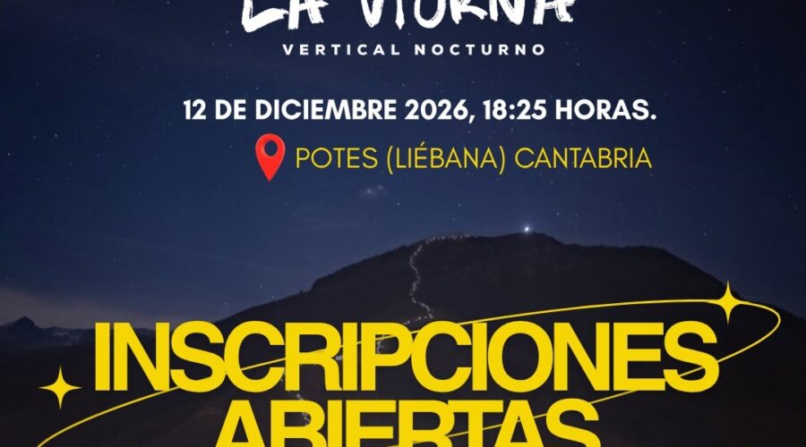 La Viorna Vertical Nocturno 2026 en Potes, Cantabria