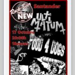 Ultimatum y Food 4 Dogs en directo en Rock Beer The New