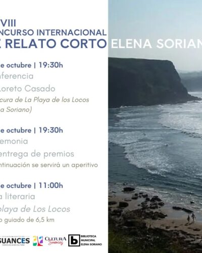 Concurso Internacional de Relato Corto Elena Soriano en Suances