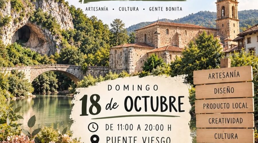 Mercado de Artesanía en Puente Viesgo, Cantabria 2026