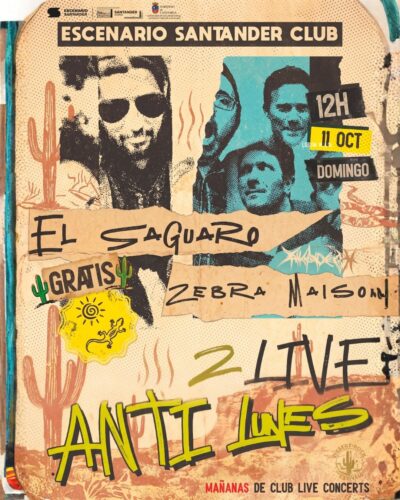 Los Antilunes: mañanas de conciertos en Escenario Santander