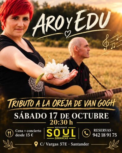 Tributo a La Oreja de Van Gogh en Soul Simancas, Santander