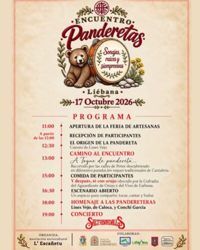 I Encuentro de Panderetas de Liébana en Potes 2026
