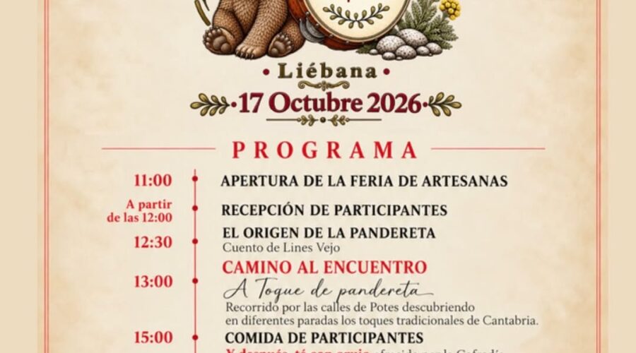 I Encuentro de Panderetas de Liébana en Potes 2026