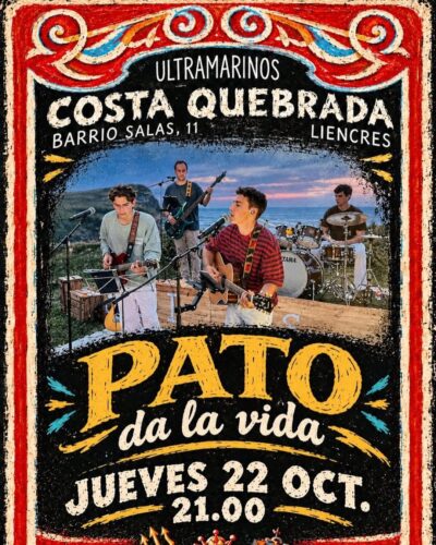 PATOda la Vida en directo en Ultramarinos Costa Quebrada