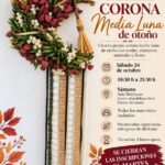 Taller Corona Media Luna de Otoño en la Sala Multiusos de Sámano
