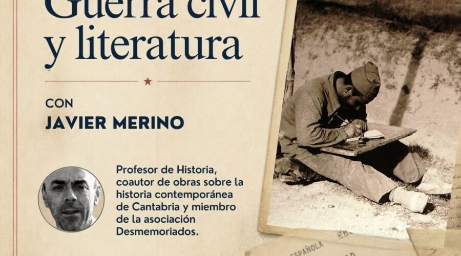 Guerra civil y literatura — Javier Merino en Librería Aida