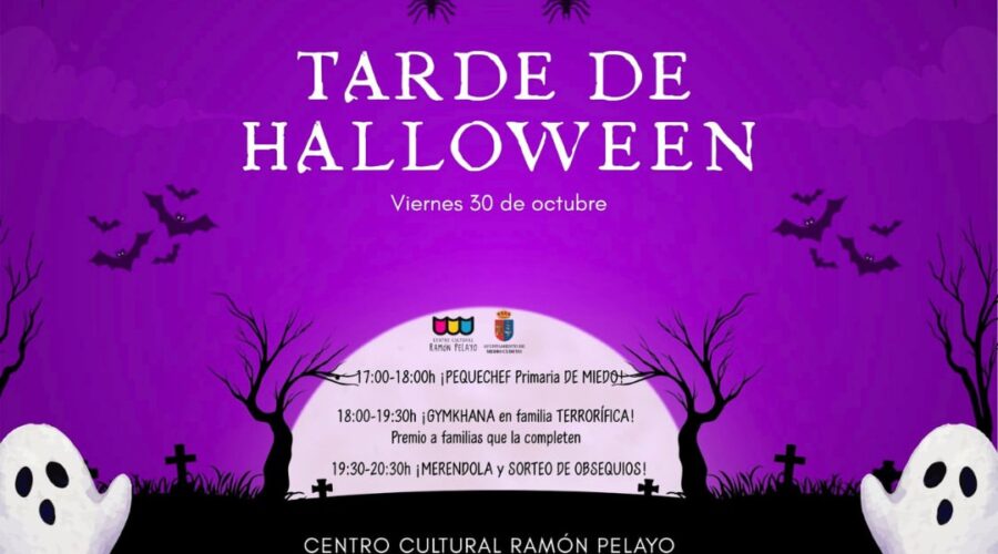 Tarde de Halloween en Centro Cultural Ramón Pelayo, Solares