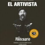 El Artivista — Pedro Herrero en Pub Anticuario, Torrelavega