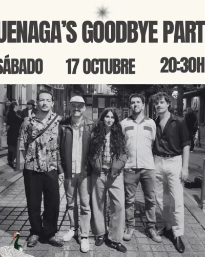 Buenaga’s Goodbye Party: concierto en directo 17 de octubre