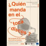 Charla ¿Quién manda en el tocadiscos? en Eureka, Santander