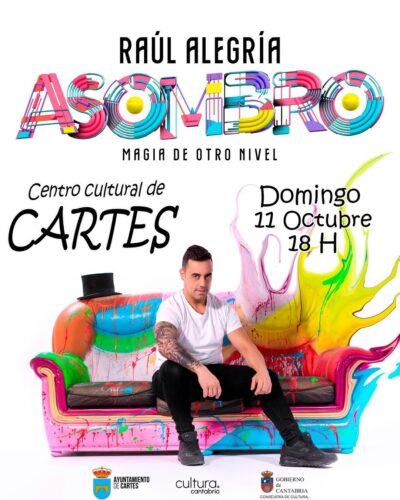 Raúl Alegría: Asombro en el Centro Cultural de Cartes