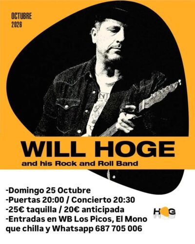Will Hoge en directo en Los Picos de Liérganes