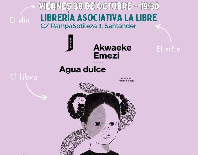 Club de lectura ‘Agua dulce’ en Librería CSA La Libre