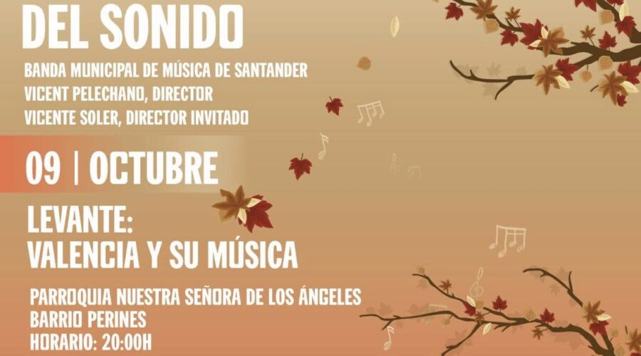 Levante y su música con la Banda Municipal en Santander