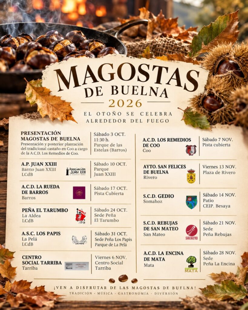 Magostas de Buelna 2026 en Los Corrales de Buelna (Cantabria)