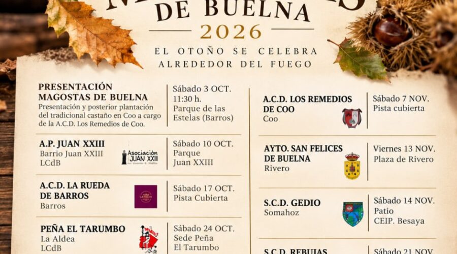 Magostas de Buelna 2026 en Los Corrales de Buelna (Cantabria)