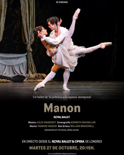 Manon, ballet en directo desde The Royal Ballet en Santander