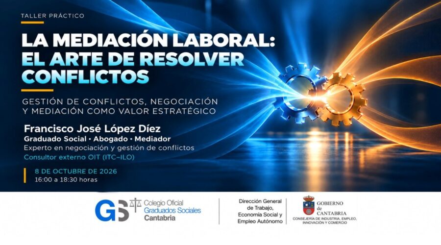 Taller práctico de mediación laboral en Santander