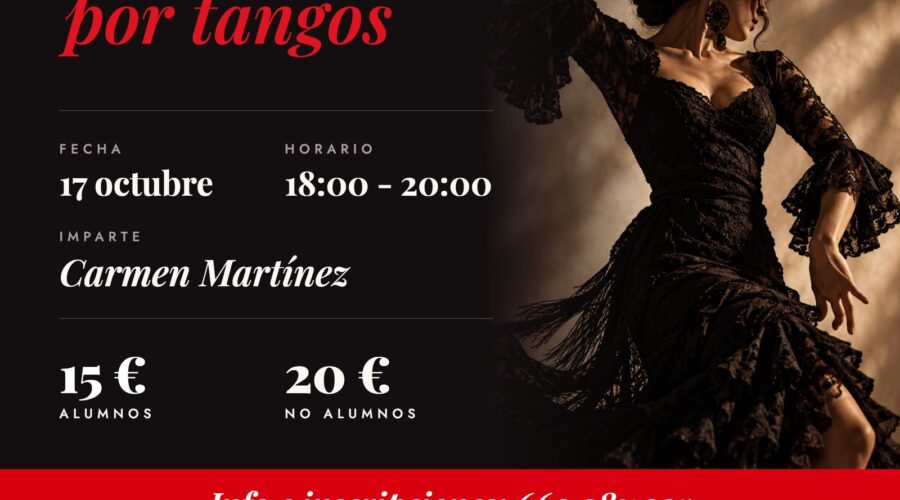 Taller de coreografía por tangos flamencos en Santander