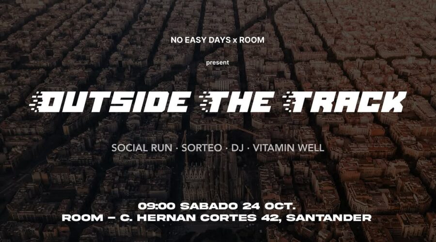 Outside the Track: social run en ROOM, Santander (Cantabria)