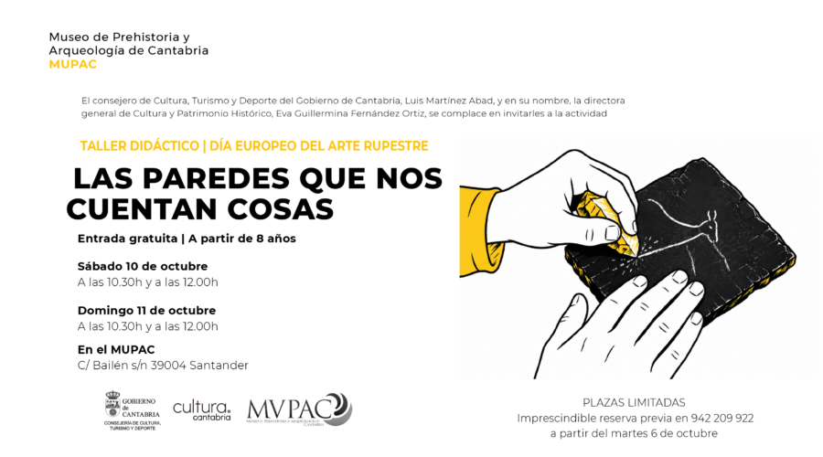 Taller infantil ‘Las paredes que nos cuentan cosas’ en MUPAC