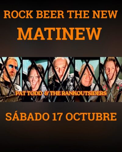 Pat Todd & the Rankoutsiders en Sala Rock Beer The New