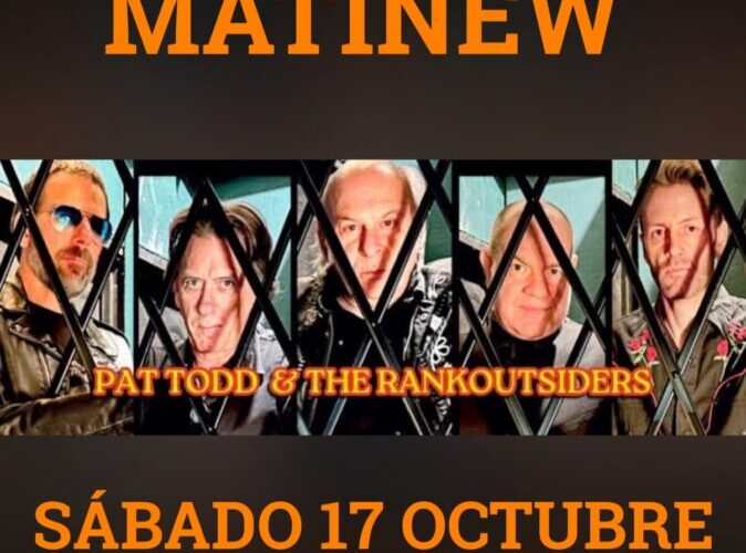 Pat Todd & the Rankoutsiders en Sala Rock Beer The New