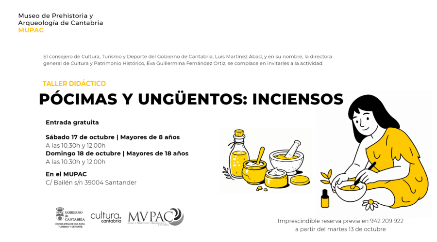 Pócimas y ungüentos: taller de incienso artesanal en MUPAC