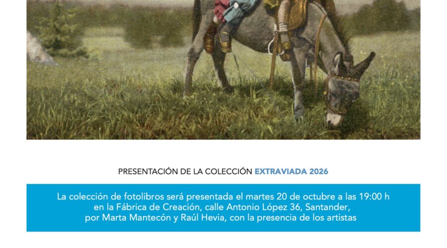 Presentación de la colección de fotolibros «Extraviada 2026»