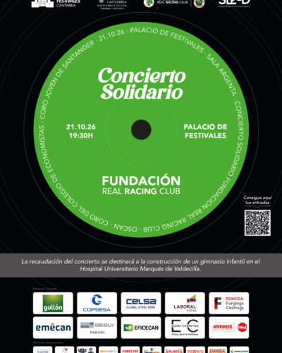 Concierto Solidario Real Racing en Palacio de Festivales