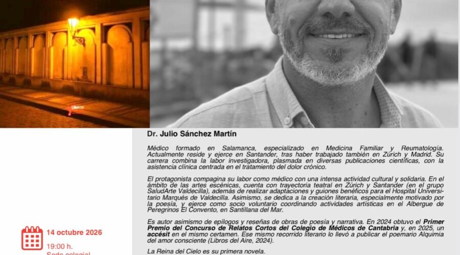Presentación de La Reina del Cielo en Colegio de Médicos