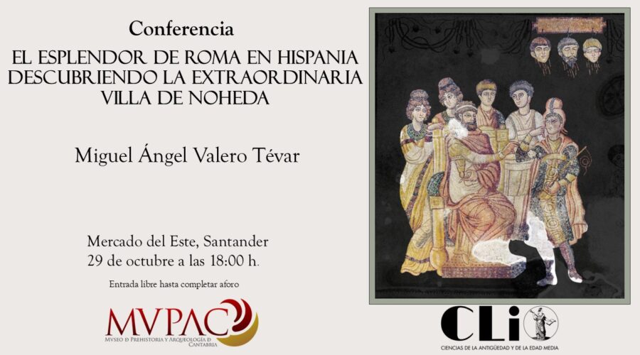 Conferencia sobre la villa romana de Noheda en el MUPAC