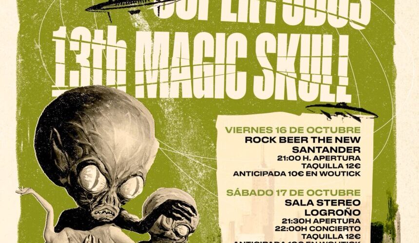 Supertubos y 13th Magic Skull en Sala Rock Beer the New