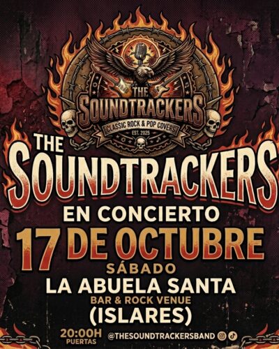 The Soundtrackers en directo en La Abuela Santa, Islares