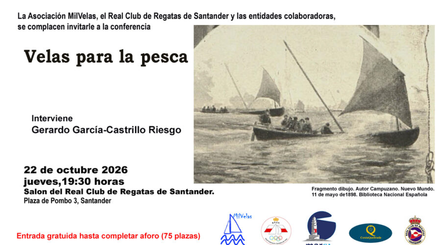 Charla sobre velas para la pesca en Santander